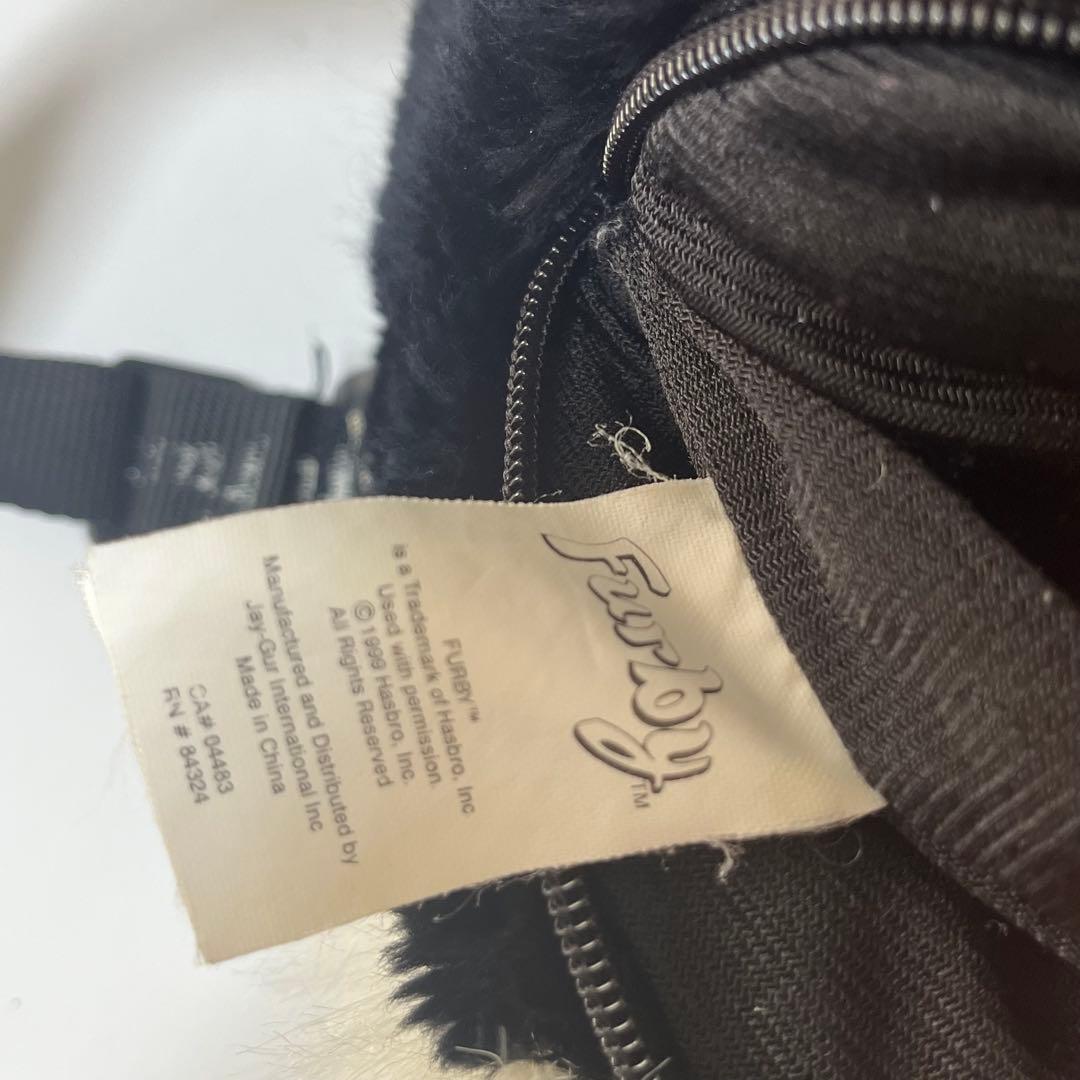 ファービー　初代　リュック　バックパック　鞄　furby　グレー　#8