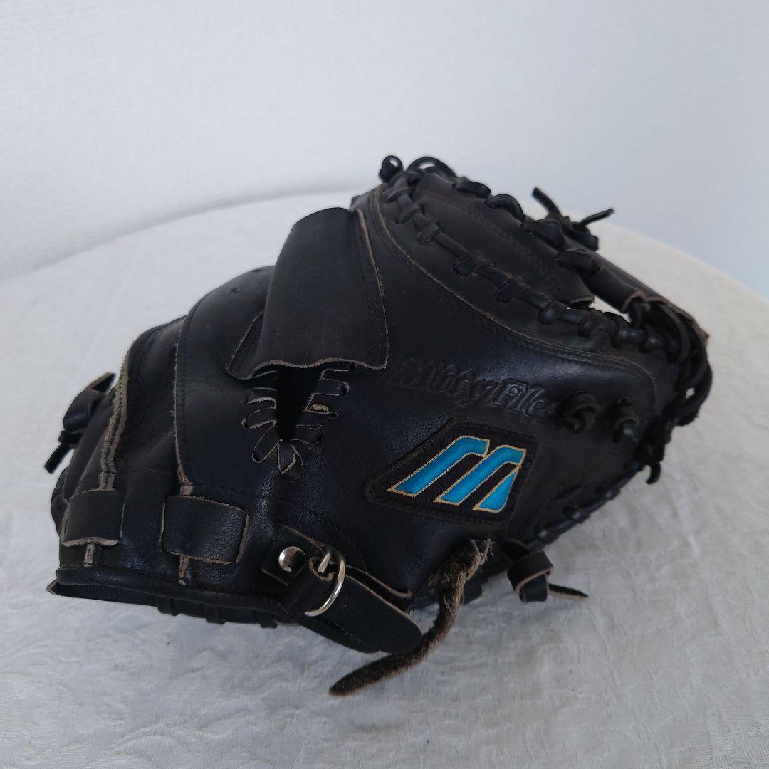 MIZUNO 右利き ビューリーグ キャッチャーミット BLACK