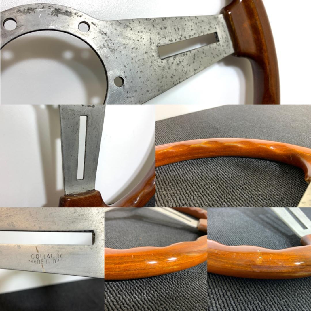 パーソナル PERSONAL 大径ウッドステアリング 39パイ 当時物