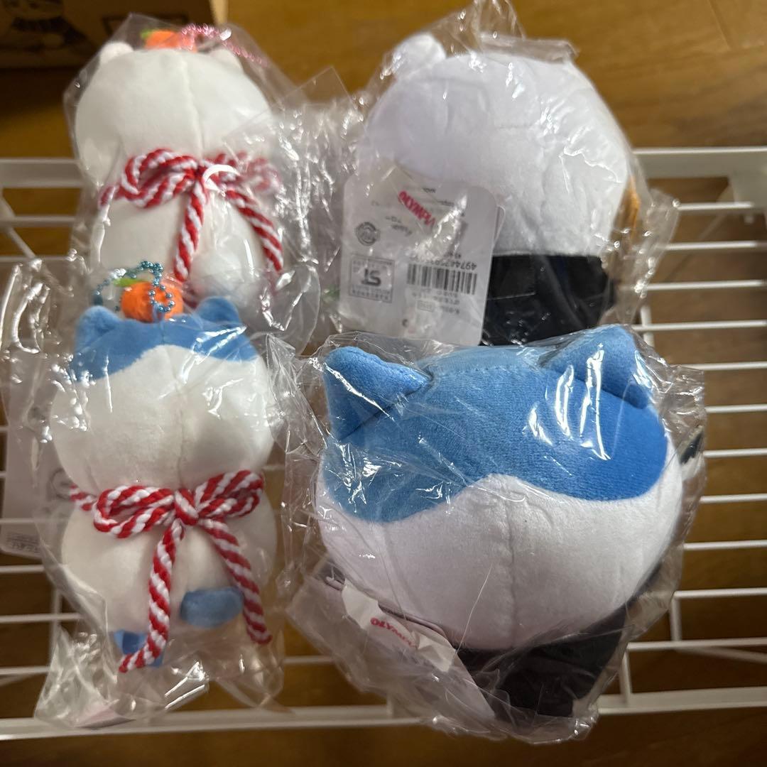 ちいかわ　ハチワレ　正月、おもちもちもちマスコット