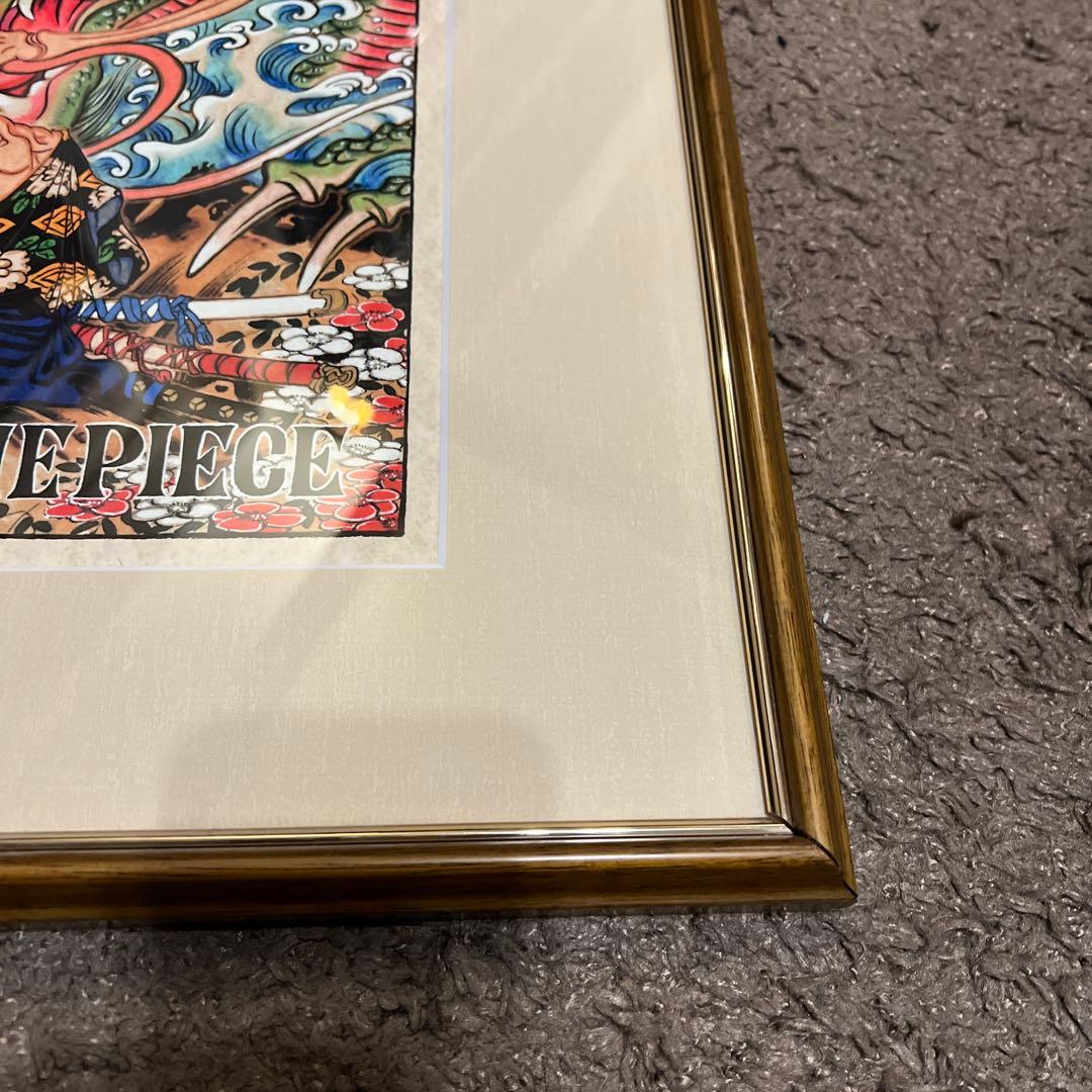 ワンピース　ONE PIECE 複製原画　ルフィ　ナミ　ゾロ　虎　龍　和　和の国