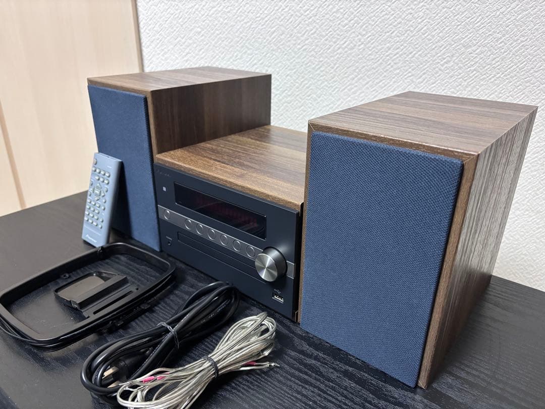 Pioneer X-CM56 CDコンポ Bluetooth対応、リモコン付き