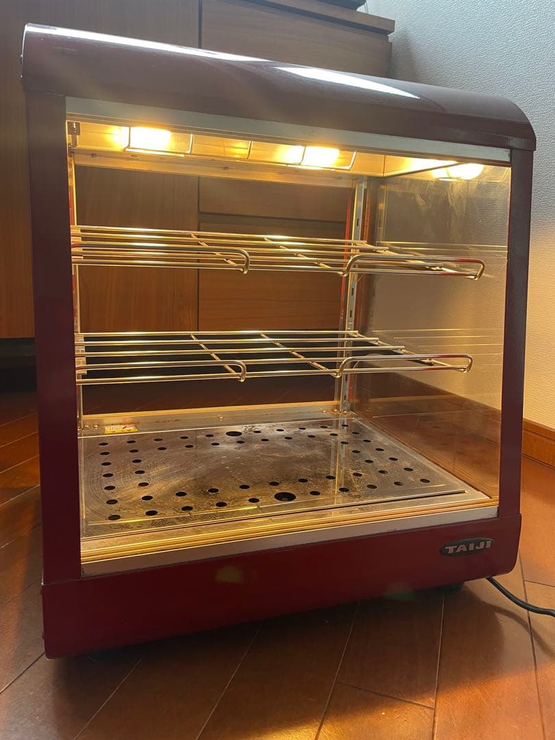 TAIJI 温蔵ショーケース OS-400N ミラノレッド