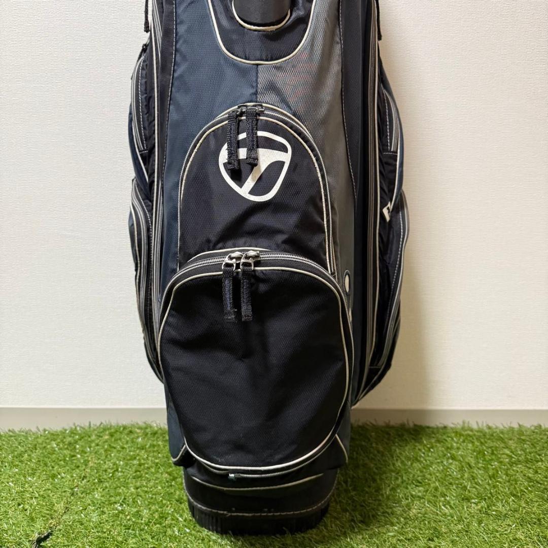レア！ Taylormade キャディバッグ 14分割 軽量 多機能 ネイビー
