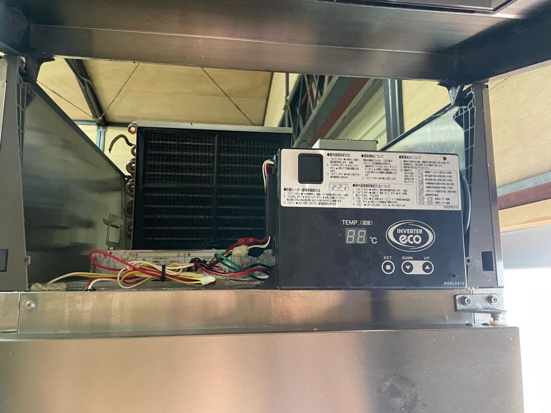 【2021年製】フクシマGRD-062FM 単相100V冷凍庫