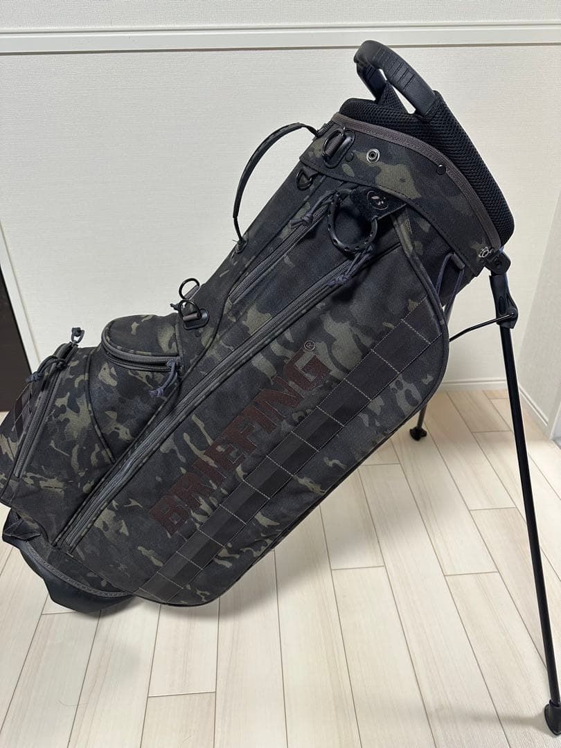 BRIEFING ブリーフィング　キャディバッグ　CR-4 マルチカムブラック