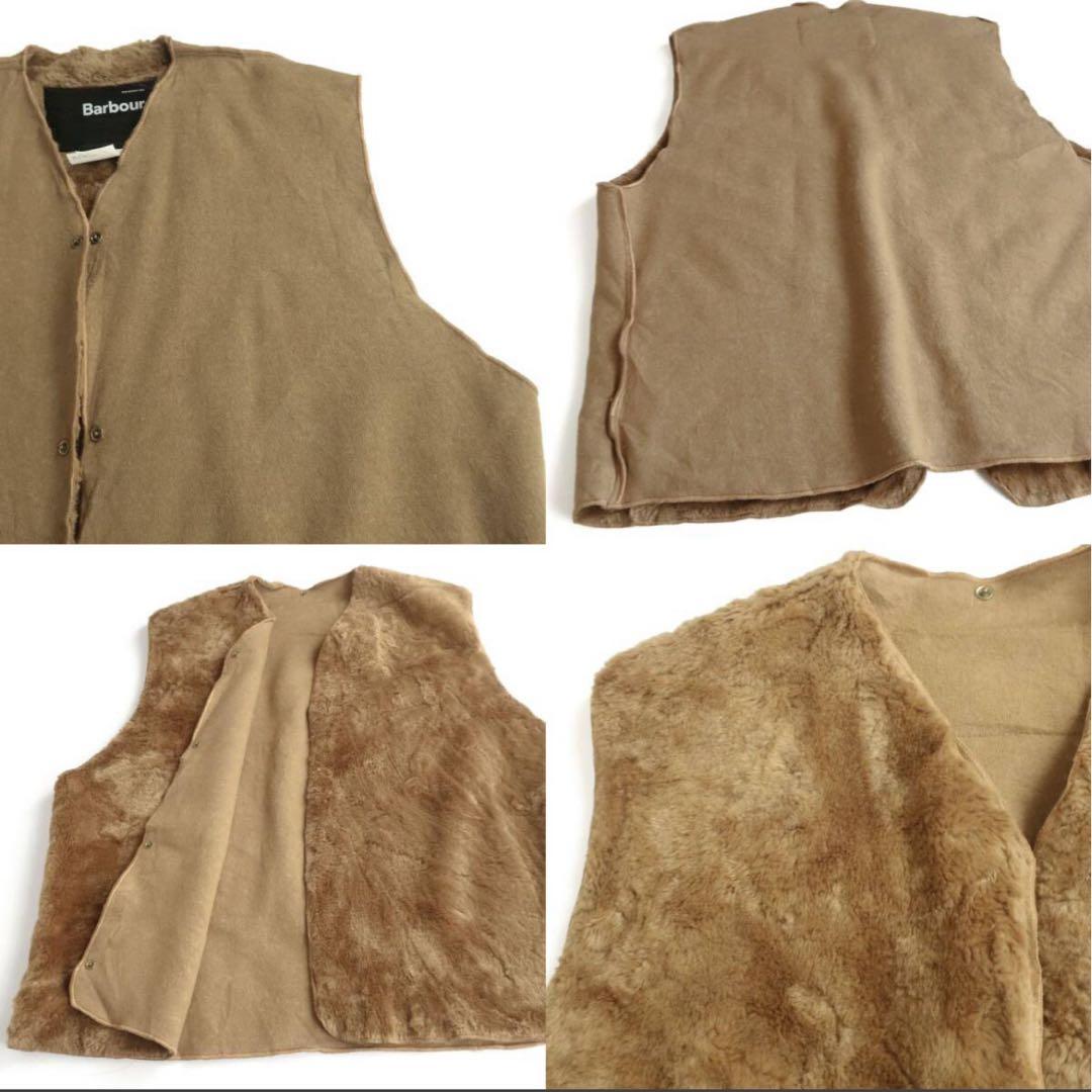 英国製Barbour バブアー パイルボア ライナーベスト 42