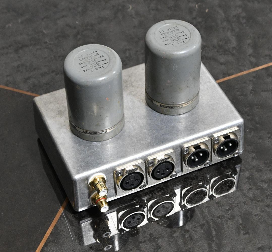 TAMURA TKS-1 CDトランス　RCA＞XLR　動作良好