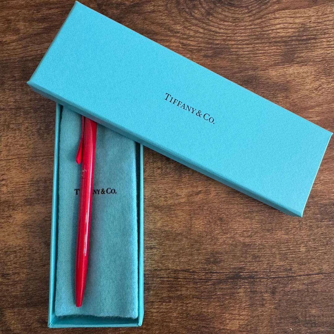 Tiffany & Co. ティファニー レッドボールペン 新品