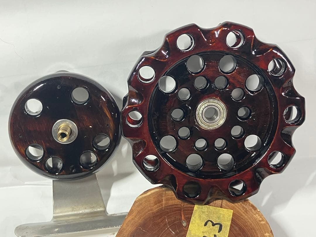 重利作リールオリジナルカスタムベアリング2個追加品　1124-3