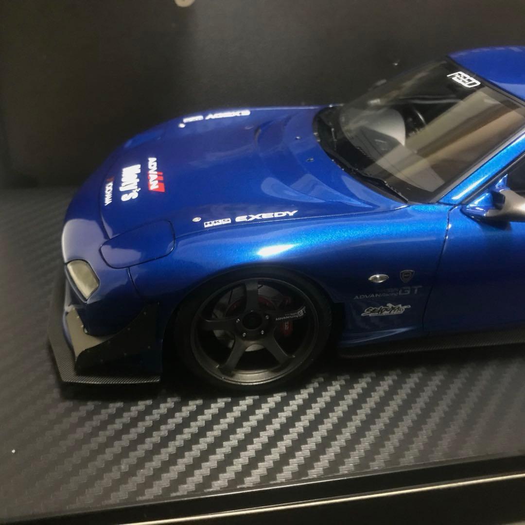 イグニッションモデル FEED RX-7 FD3Sブルーメタリック