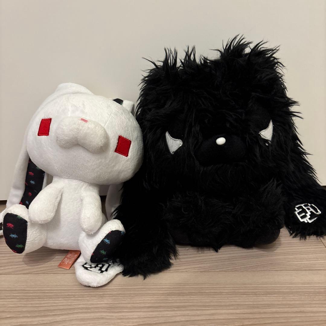 チャックスGP 汎用うさぎ　インベーダー　コラボ2体セット