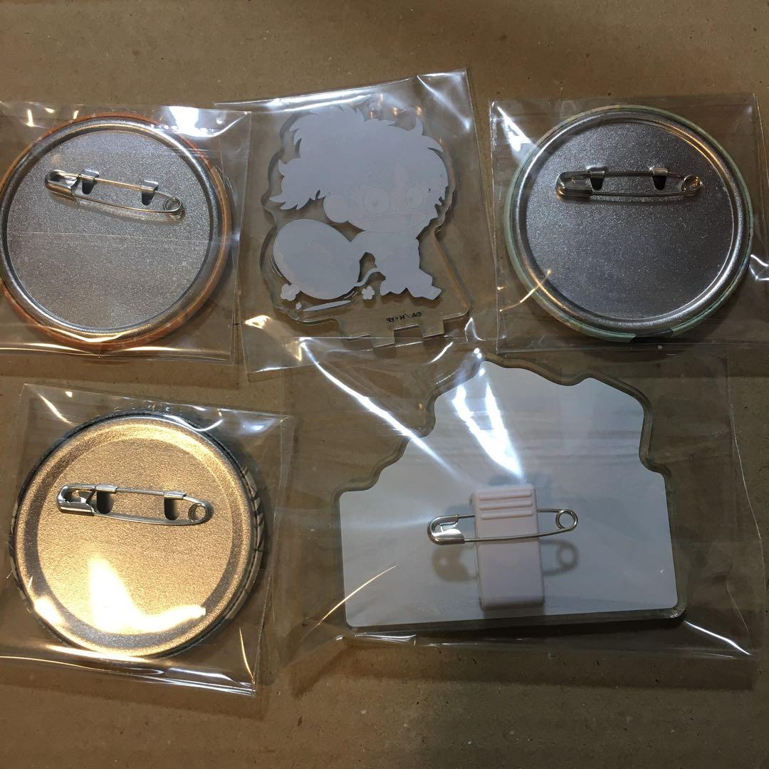 忍たま乱太郎　七松小平太　　缶バッジ　アクリル