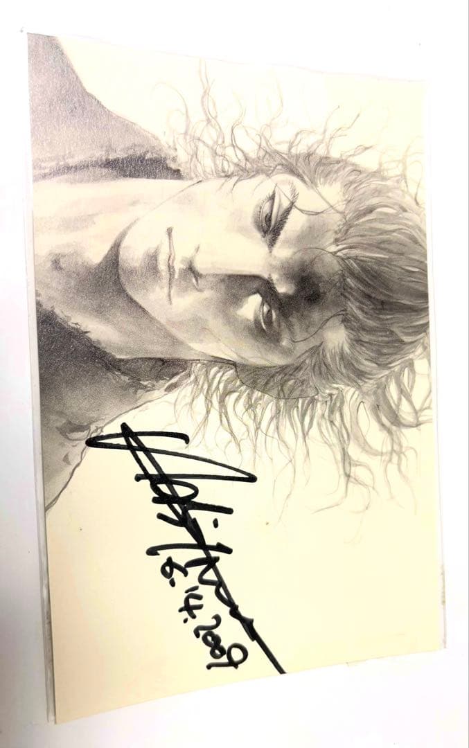 井上雄彦　直筆サイン　最後のマンガ展　熊本　ポストカード