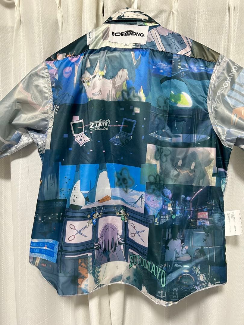 ずっと真夜中でいいのに MサイズBODYSONG コラージュシャツプレミアム限定