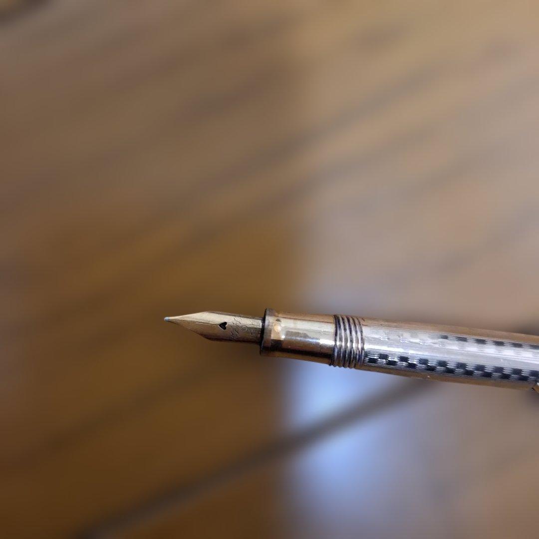 EVER SHARP　エバーシャープ GOLD FILLED 万年筆 ケース付き