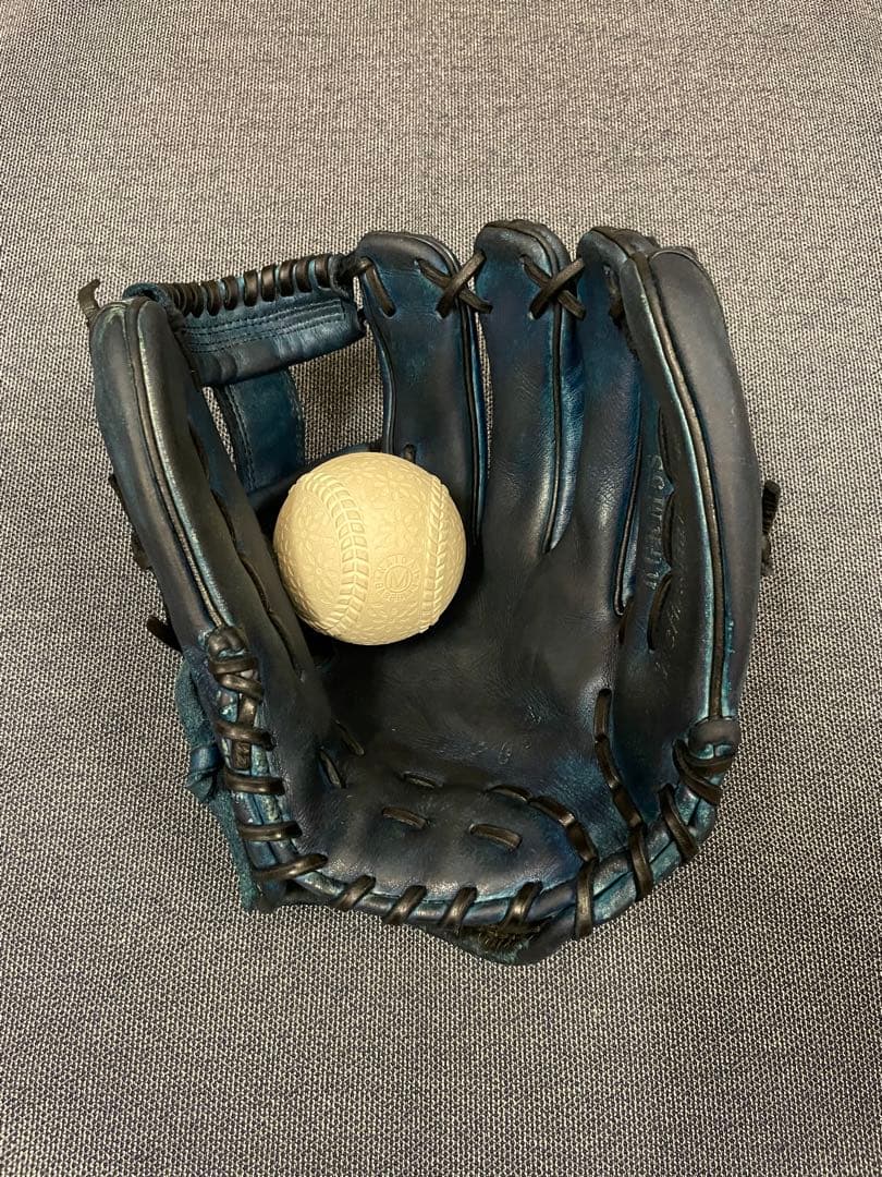 希少！　良型　野球 軟式グローブ 一般用　大人　右投げグラブ　内野　ローリングス