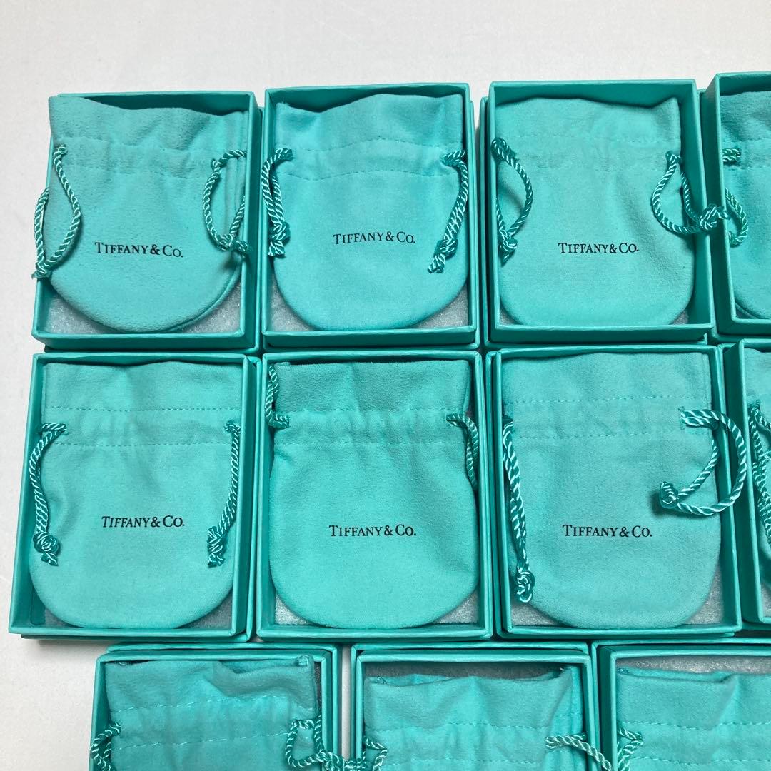 ティファニー　旧型　巾着袋　空箱　18個セット　保存袋　アクセサリー入れ　ポーチ
