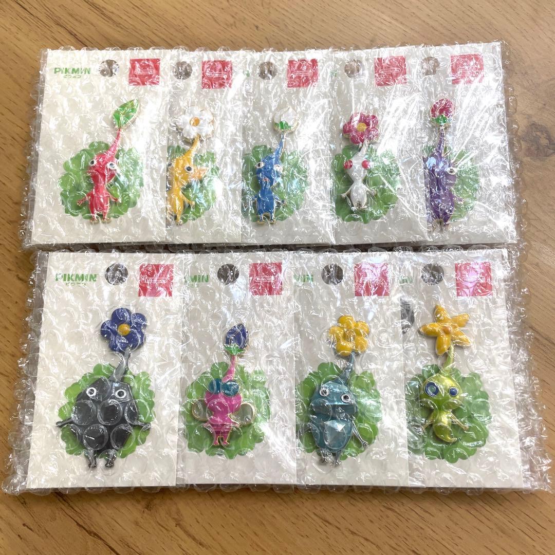お値引き中！　ピクミン ピンバッジ 全種 コンプ セット 新品