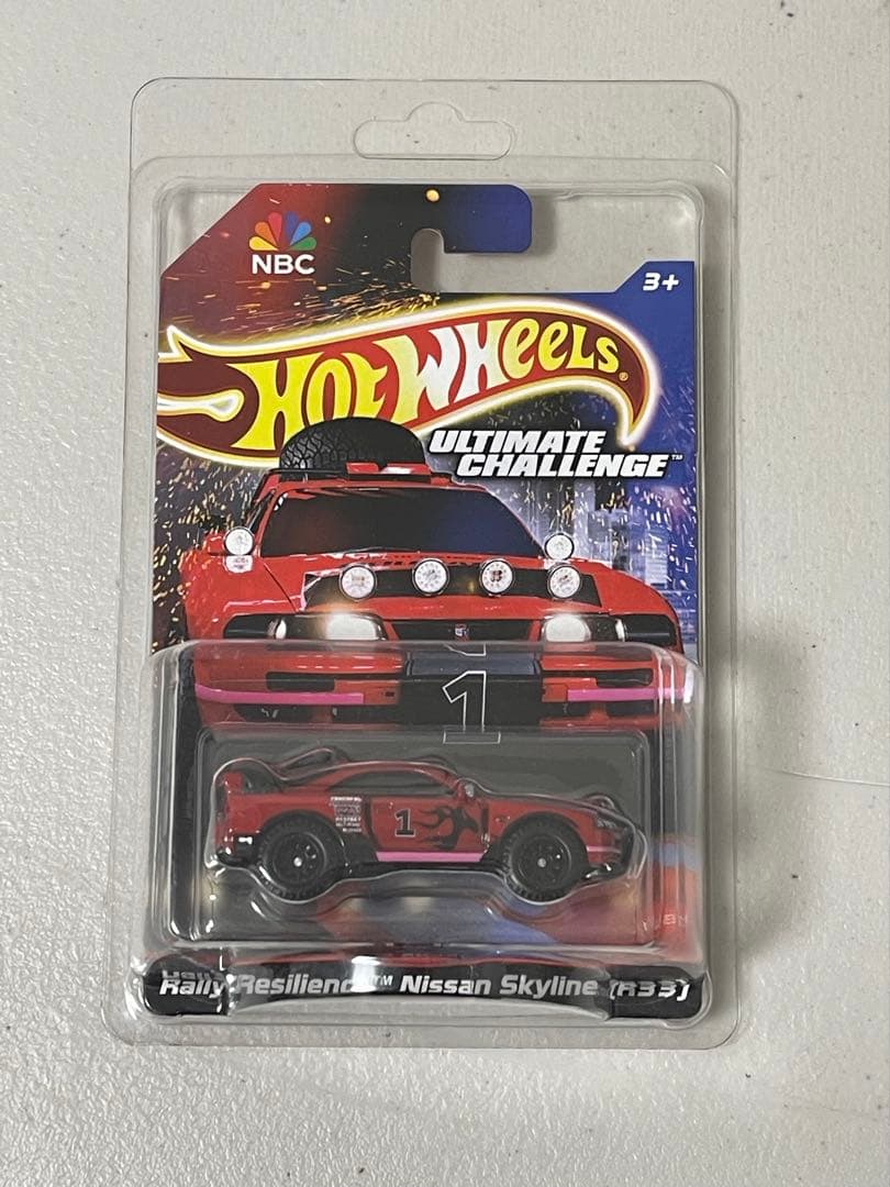 ミニカー Hot Wheels Nissan Skyline (R33) rlc