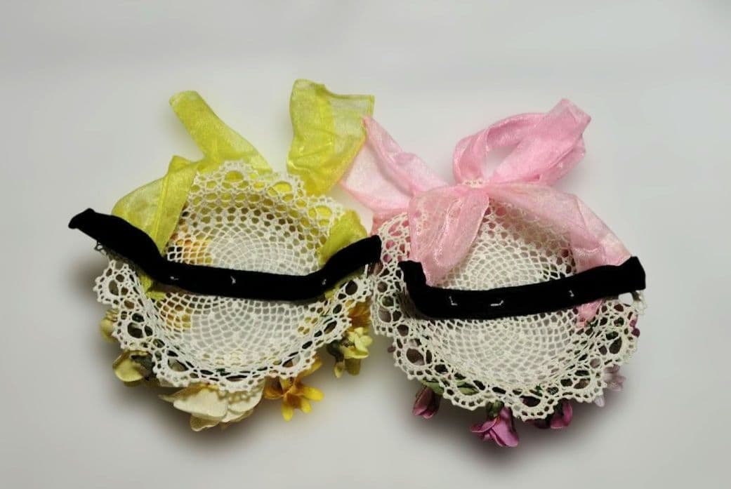 アダルト ロマンチックチュチュ 2着　訳あり　サテンとオーガンジー　 帽子付