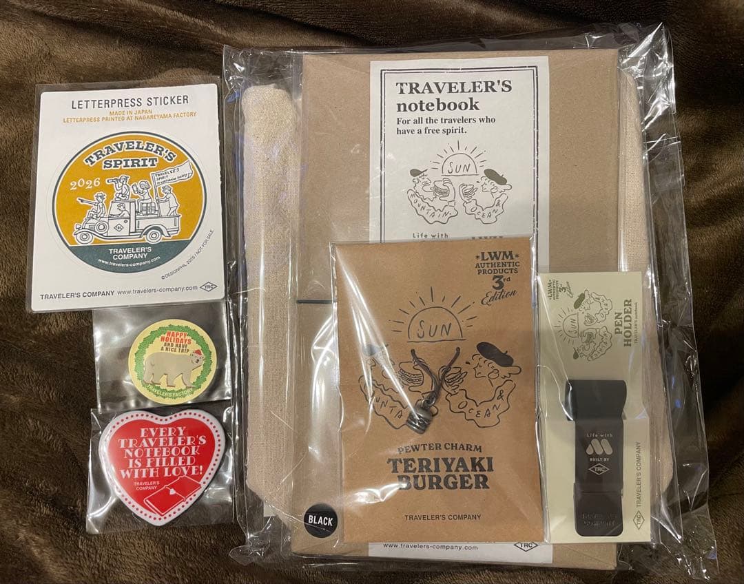 トラベラーズノート モスバーガー 3rd Edition レギュラー ブラック