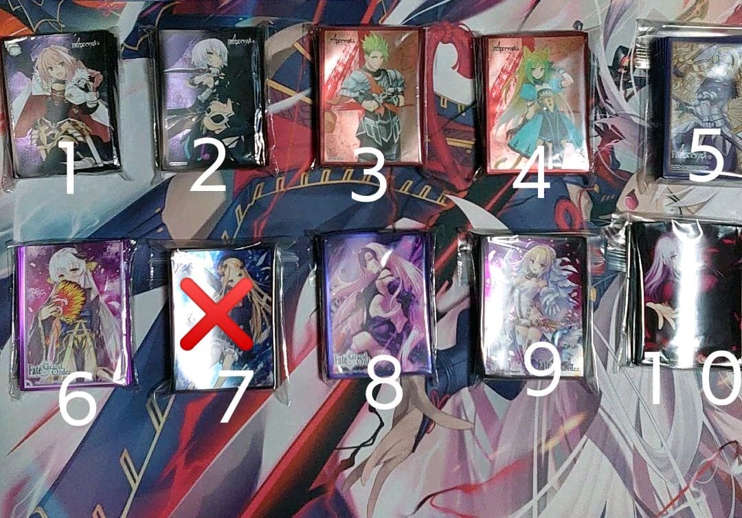 fateシリーズスリーブ２2個セット