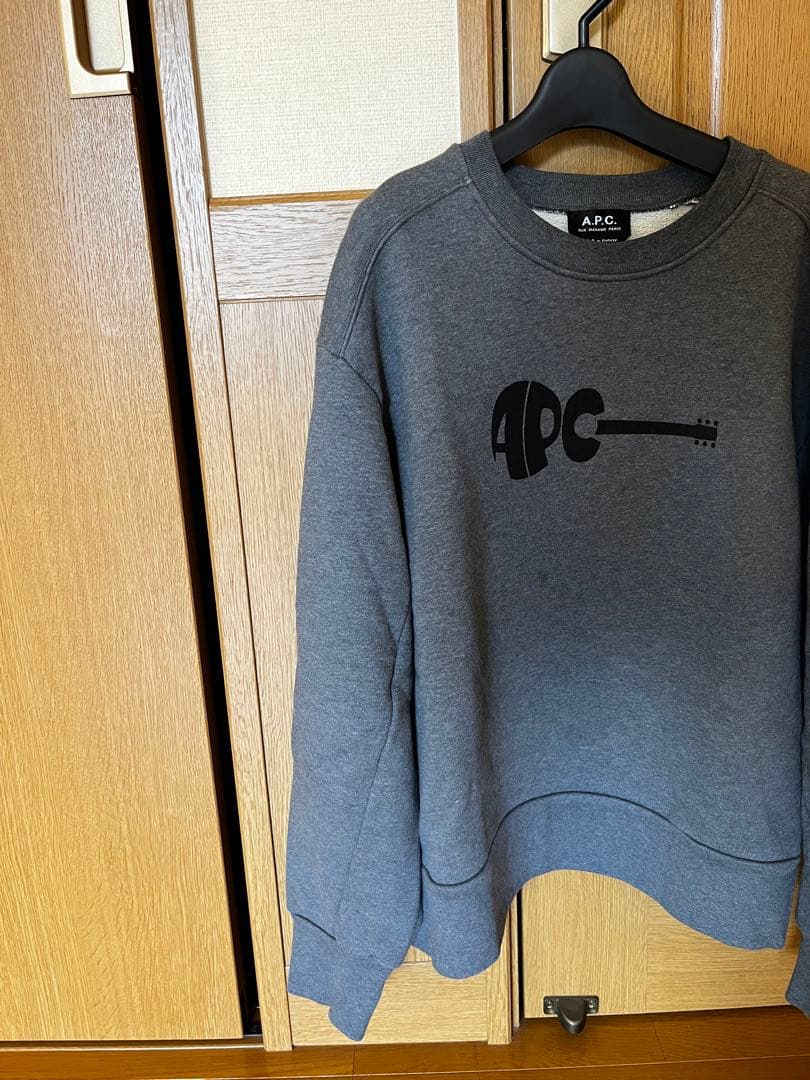 A.P.C. メンズ　スウェット XS グレー