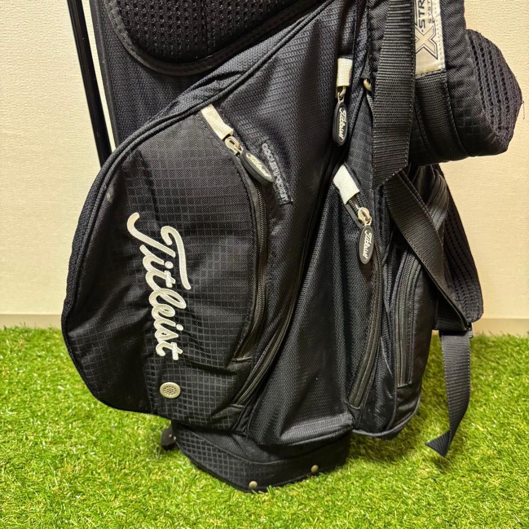 Titleist タイトリスト スタンド式 キャディバッグ ゴルフバッグ 10型