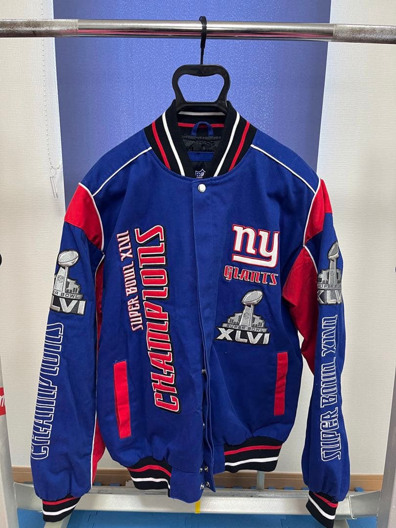 New York Giants スーパーボウルXLVIジャケット