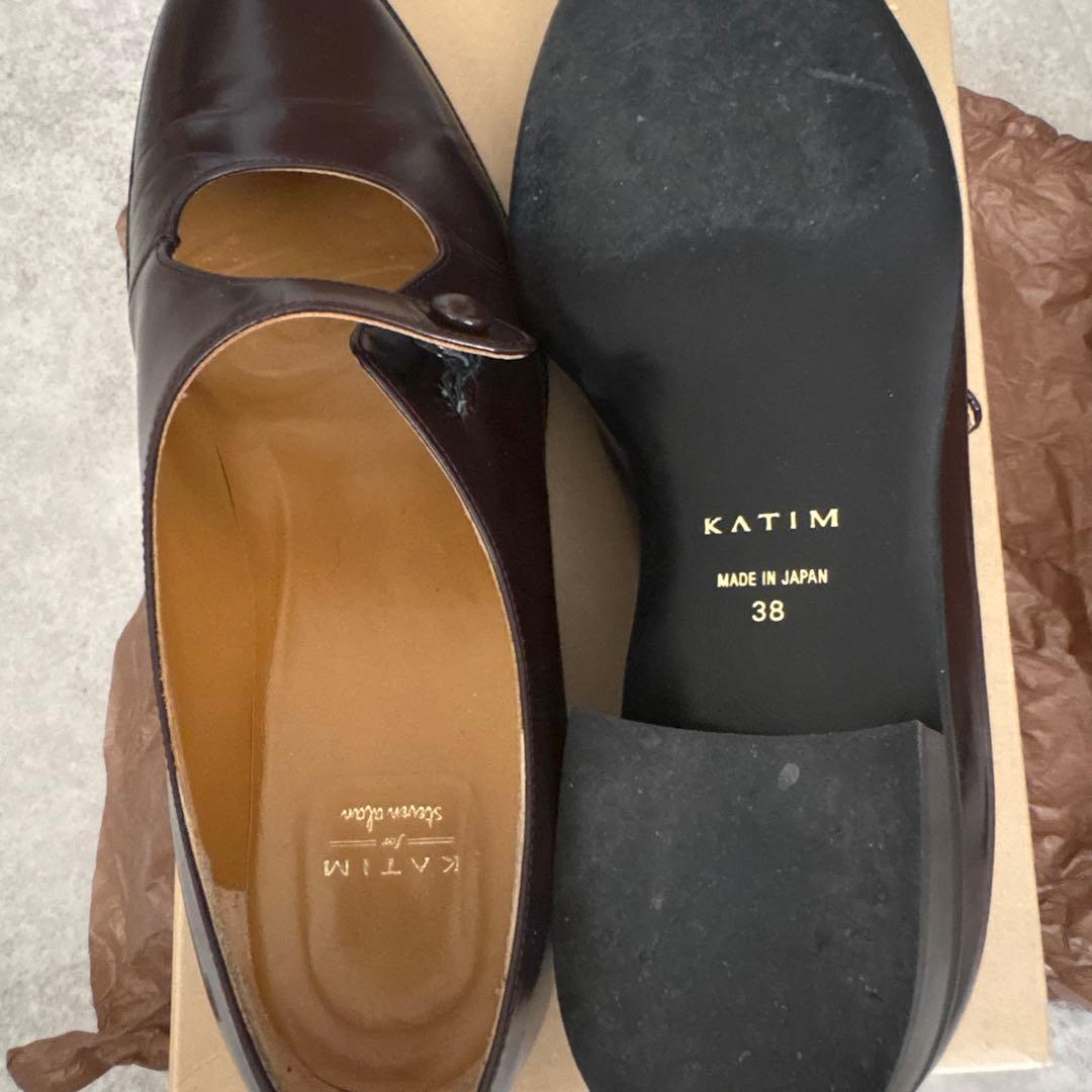 【箱、専用巾着付】katim stevenalan 別注　シューズ