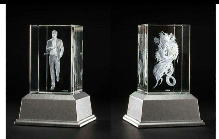 龍が如く 桐生一馬 3Dクリスタル 3点セット