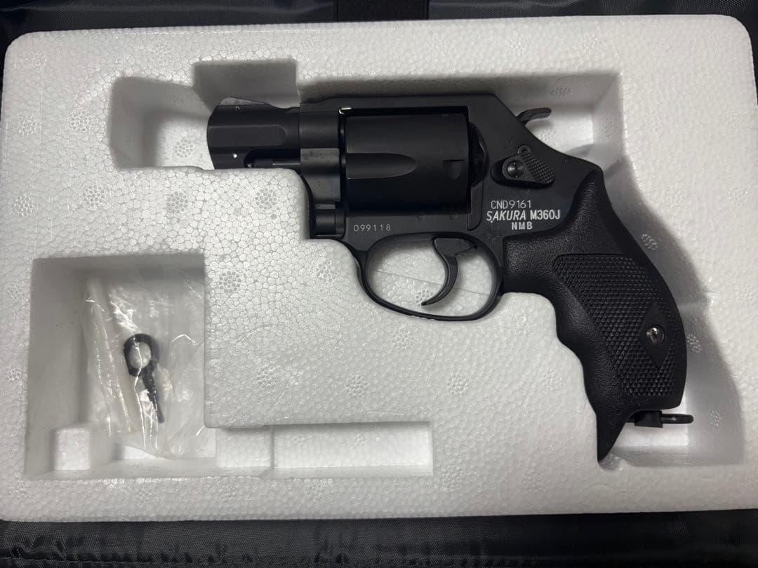 タナカ S&W M360J SAKURA 海上保安庁モデル HWモデルガン