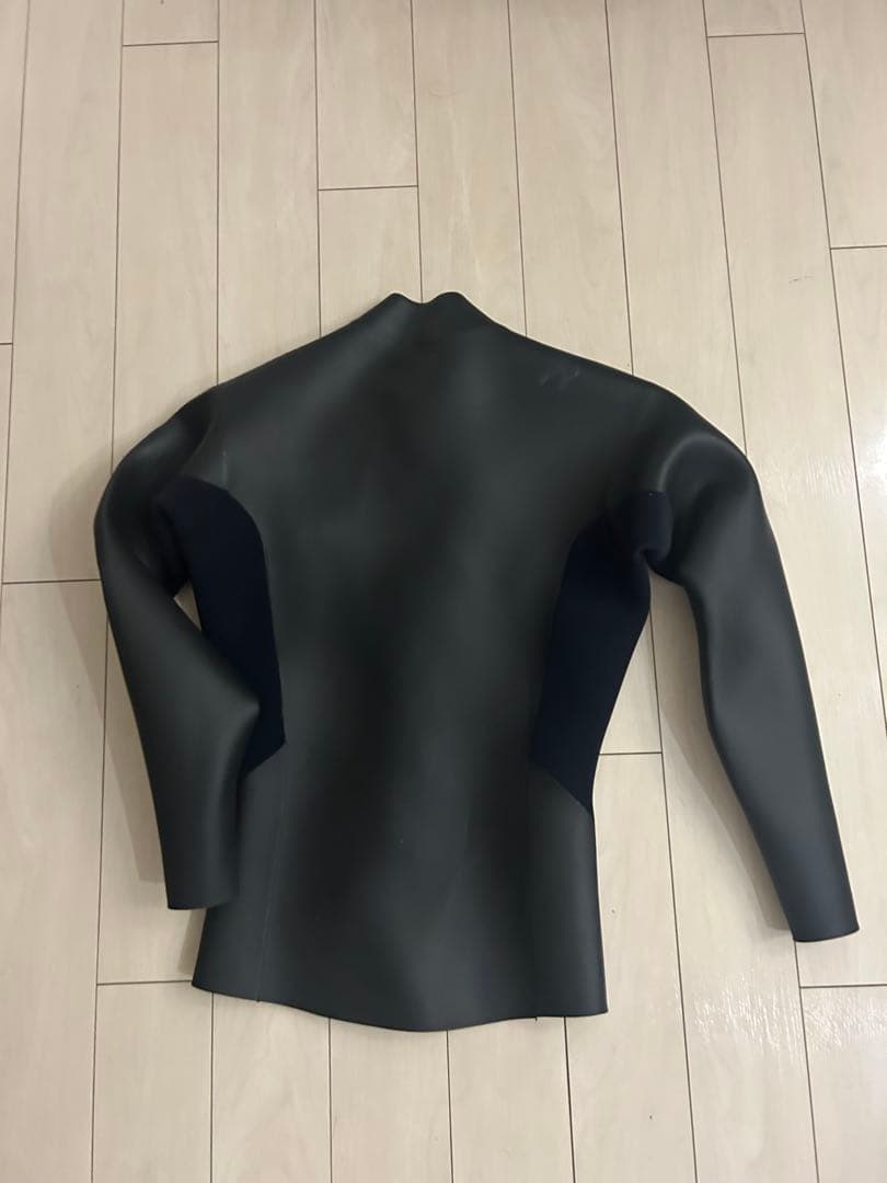 classic smooth black ロングジョン＆ジャケットセット