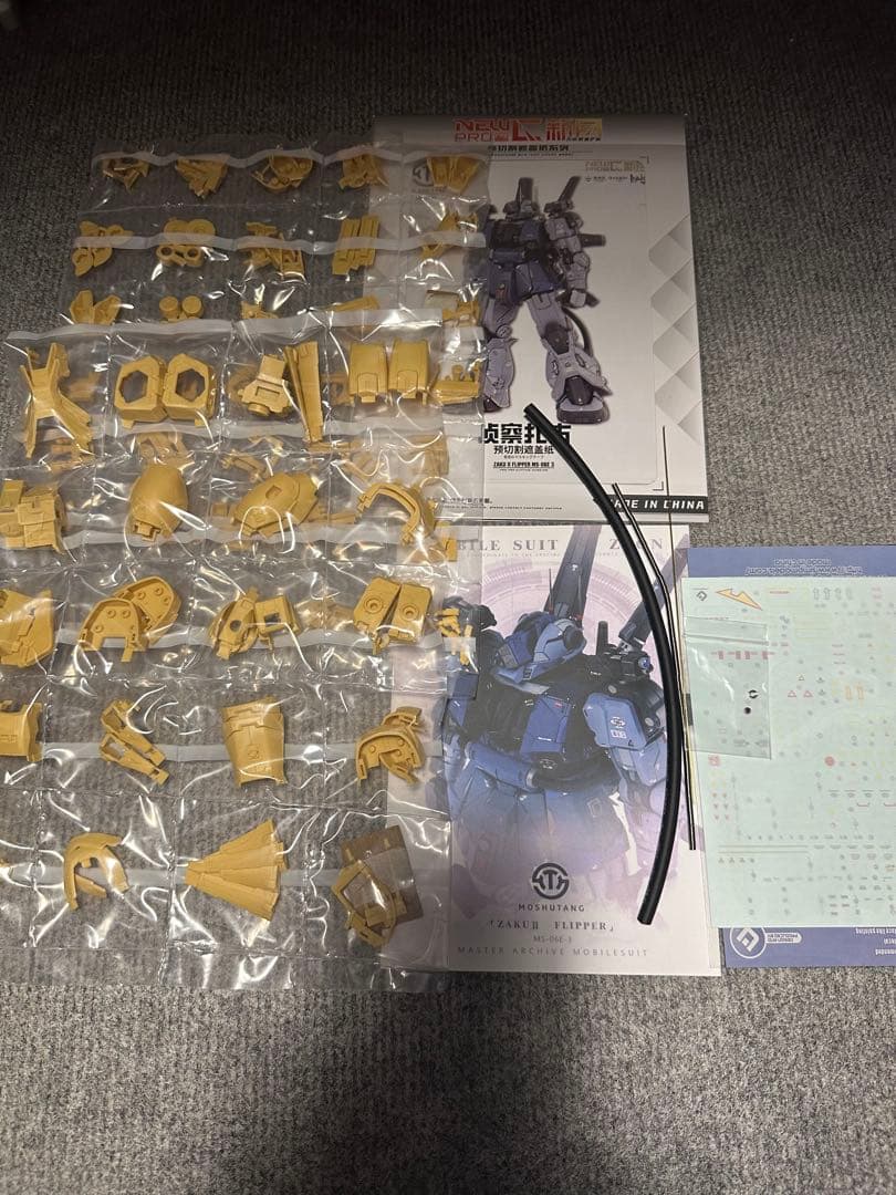 1/100 ザクフリッパー　ガレージキット　プレカットマスキング付き　未塗装