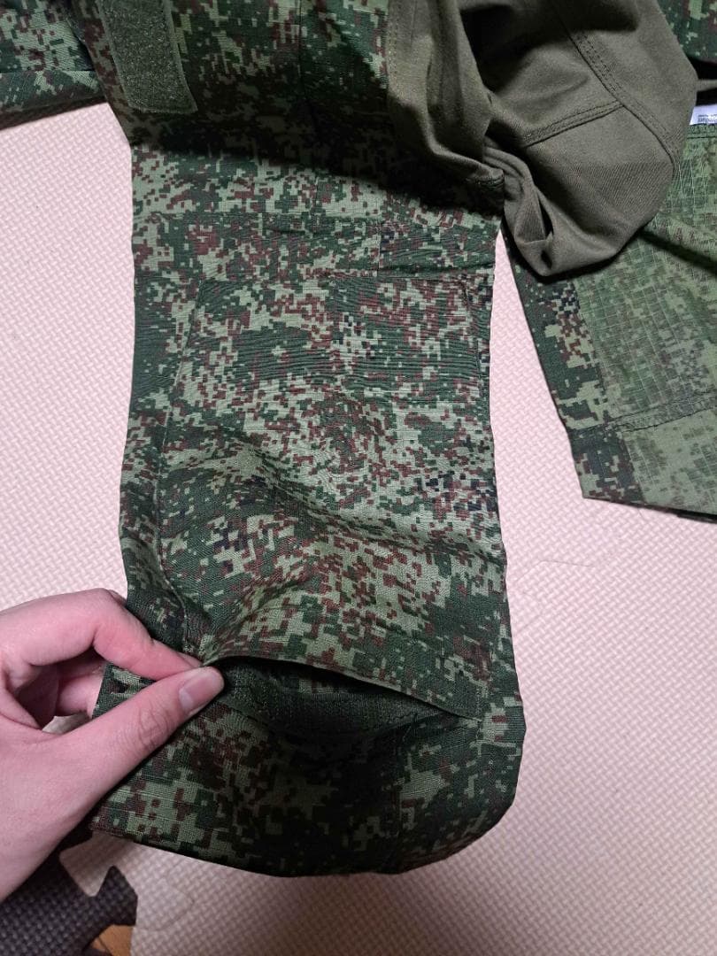 EMR迷彩 コンシャツ パンツ ジャケット 3点セット ロシア軍 Lサイズ