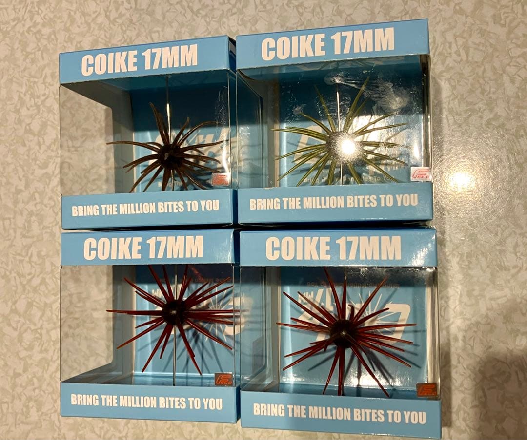 【未使用】コイケ17mm 4個セット