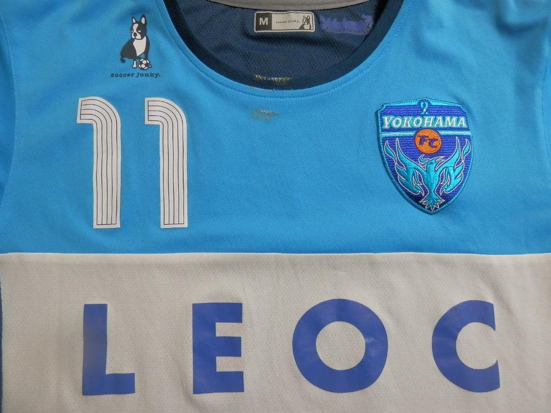 【NEW】【三浦和良】【Jリーグパッチ】横浜FC(2015)