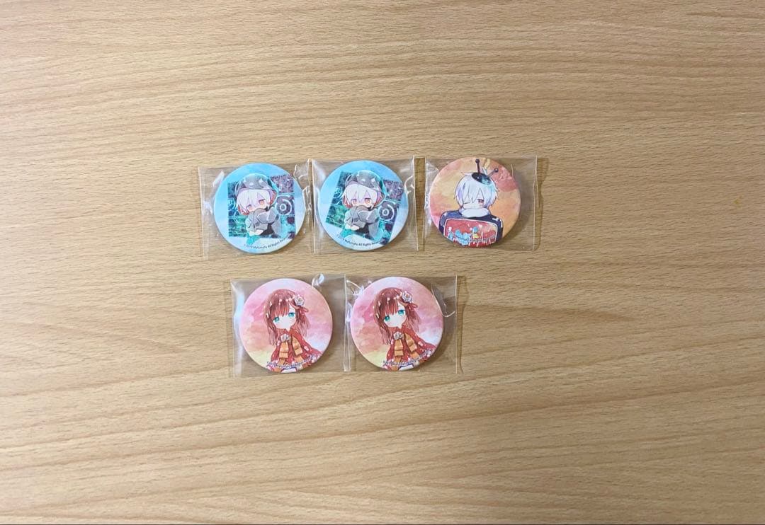 まふまふ すーぱーぬこになりたい 37点 缶バッジ 明日色ワールドエンド