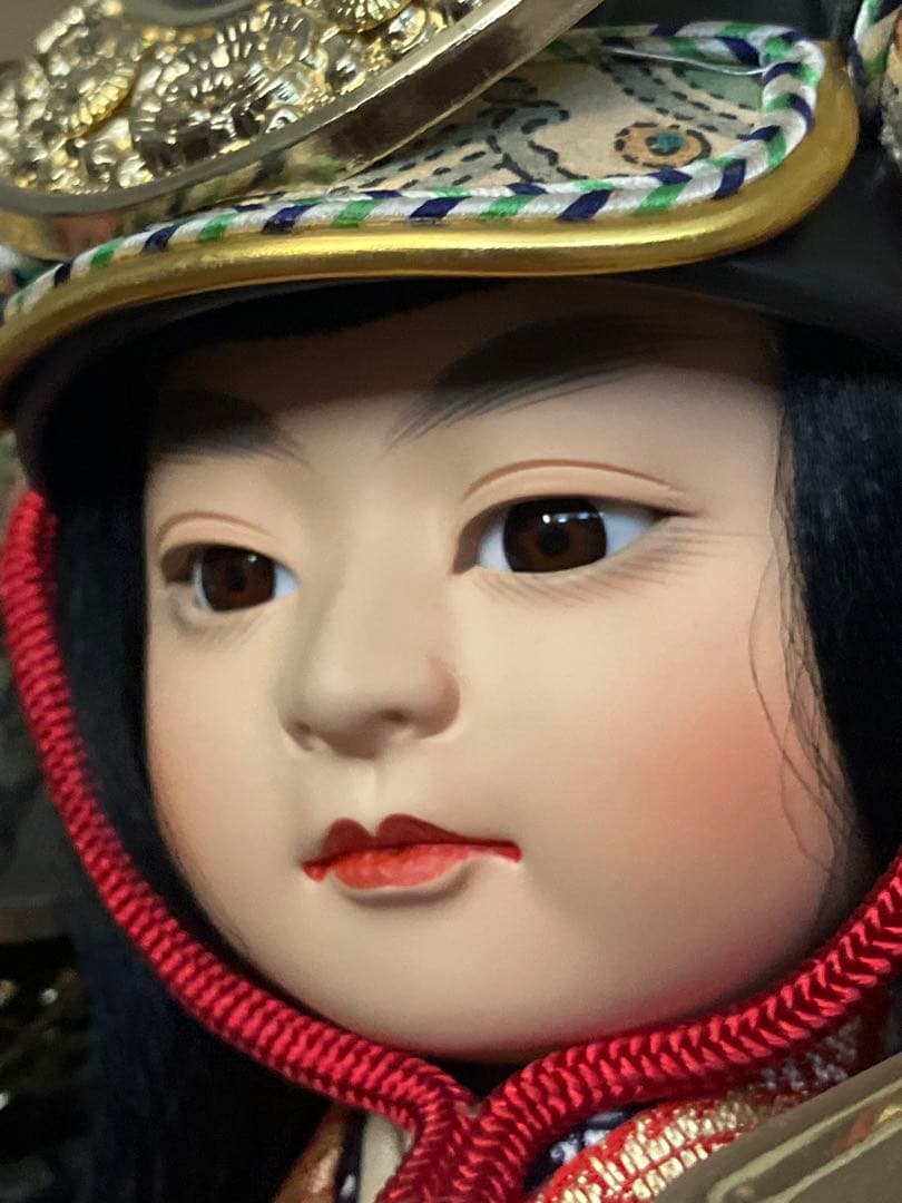 市松人形 豪華衣装 黒髪 プレミアムクオリティ