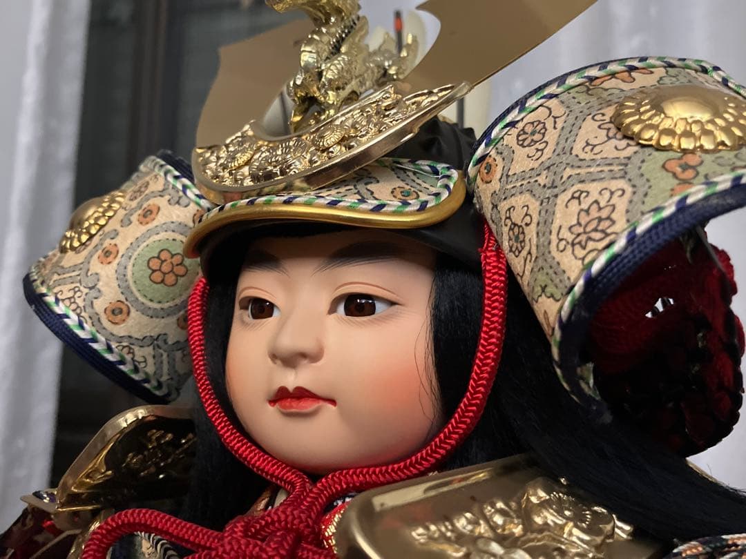 市松人形 豪華衣装 黒髪 プレミアムクオリティ