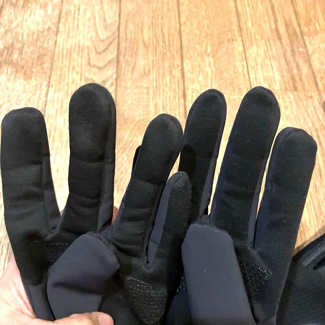 【美品】ノースフェイス　ランニングポーチ・ゴアテックス手袋（Ｌ）