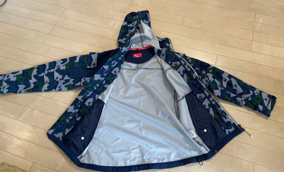 お値下げ【新品】ニューバランスゴルフ　3wayブルゾン　防寒撥水加工　フード付き