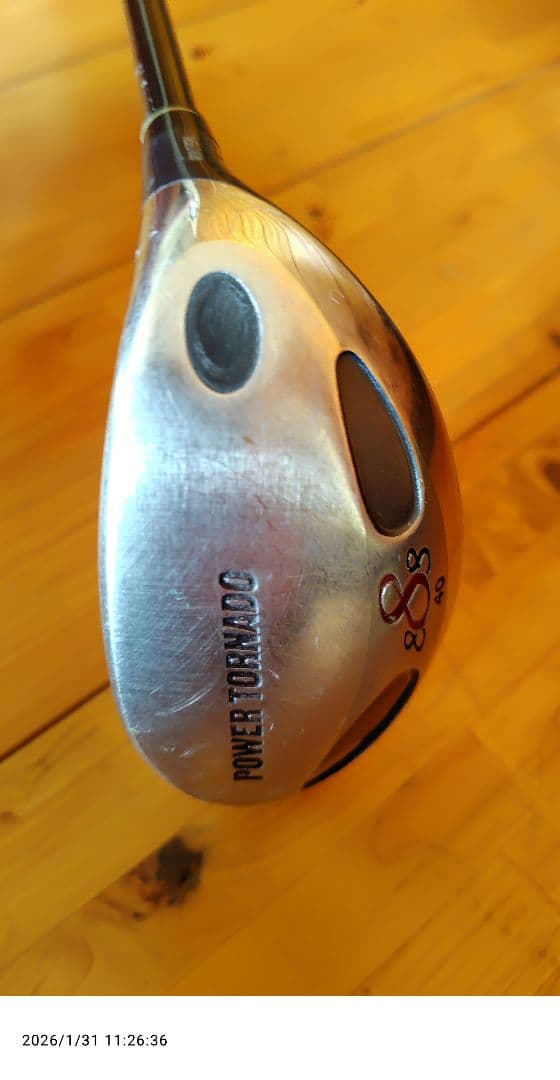 キャスコ パワートルネードアイティリティ 555~999 5本 4本リグリップ済