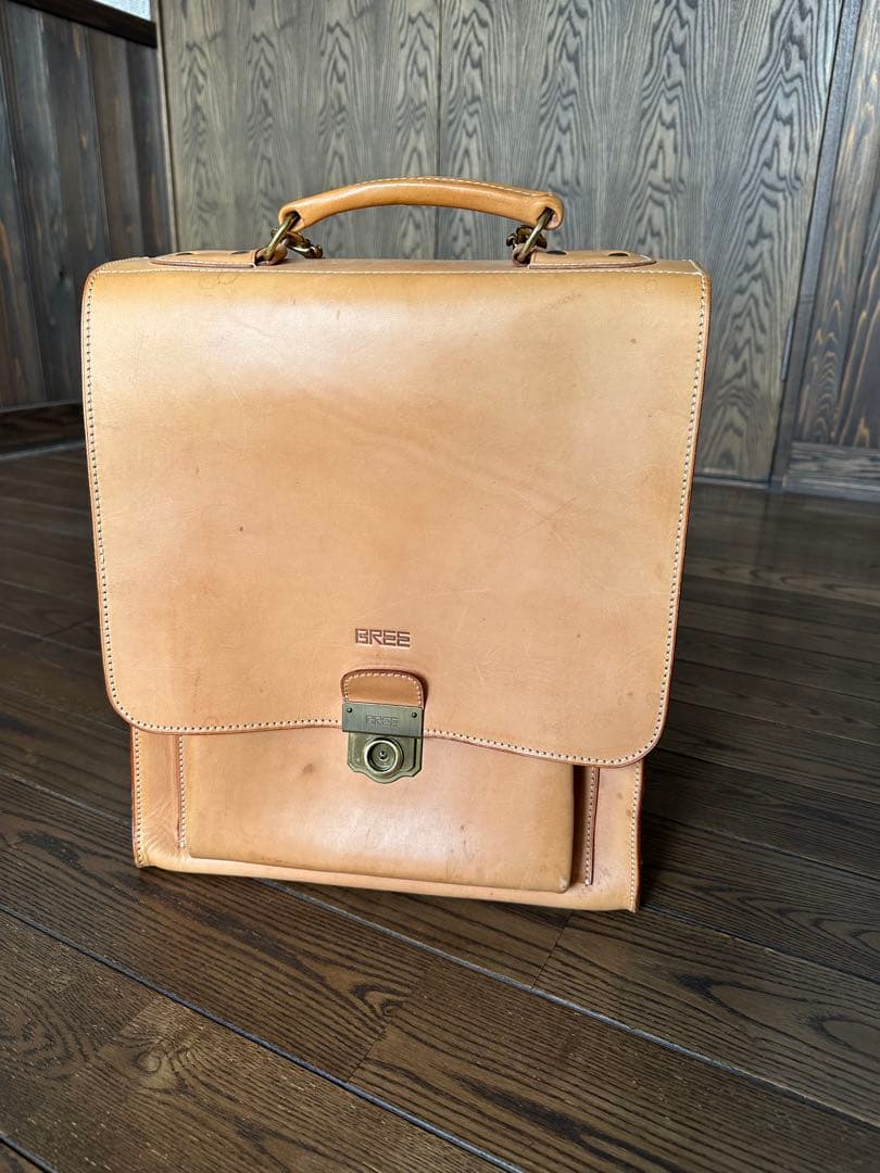 BREE オールヌメ革 ショルダー リュック 2way