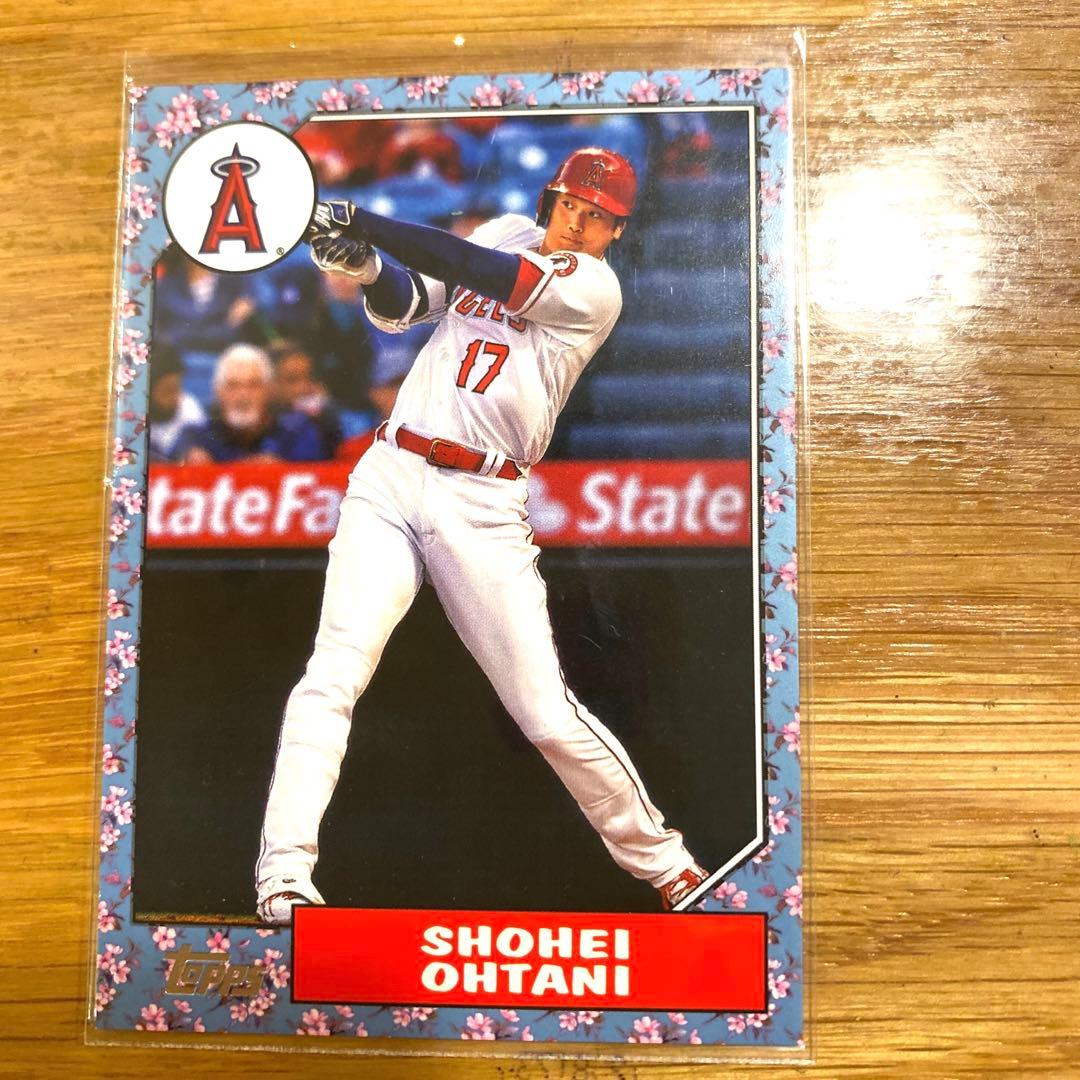 topps 2022 japan edition 大谷翔平 桜カード