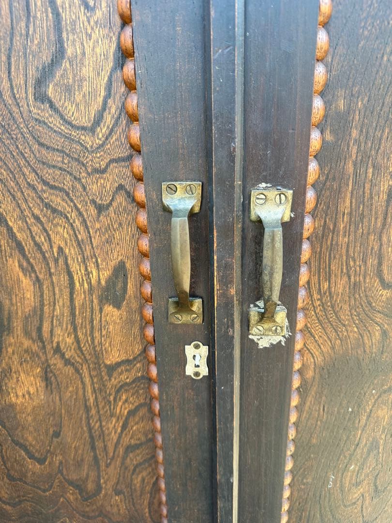 瞬間的値下げ❗️アンティーククローゼット箪笥洗浄済み！100年以上前！