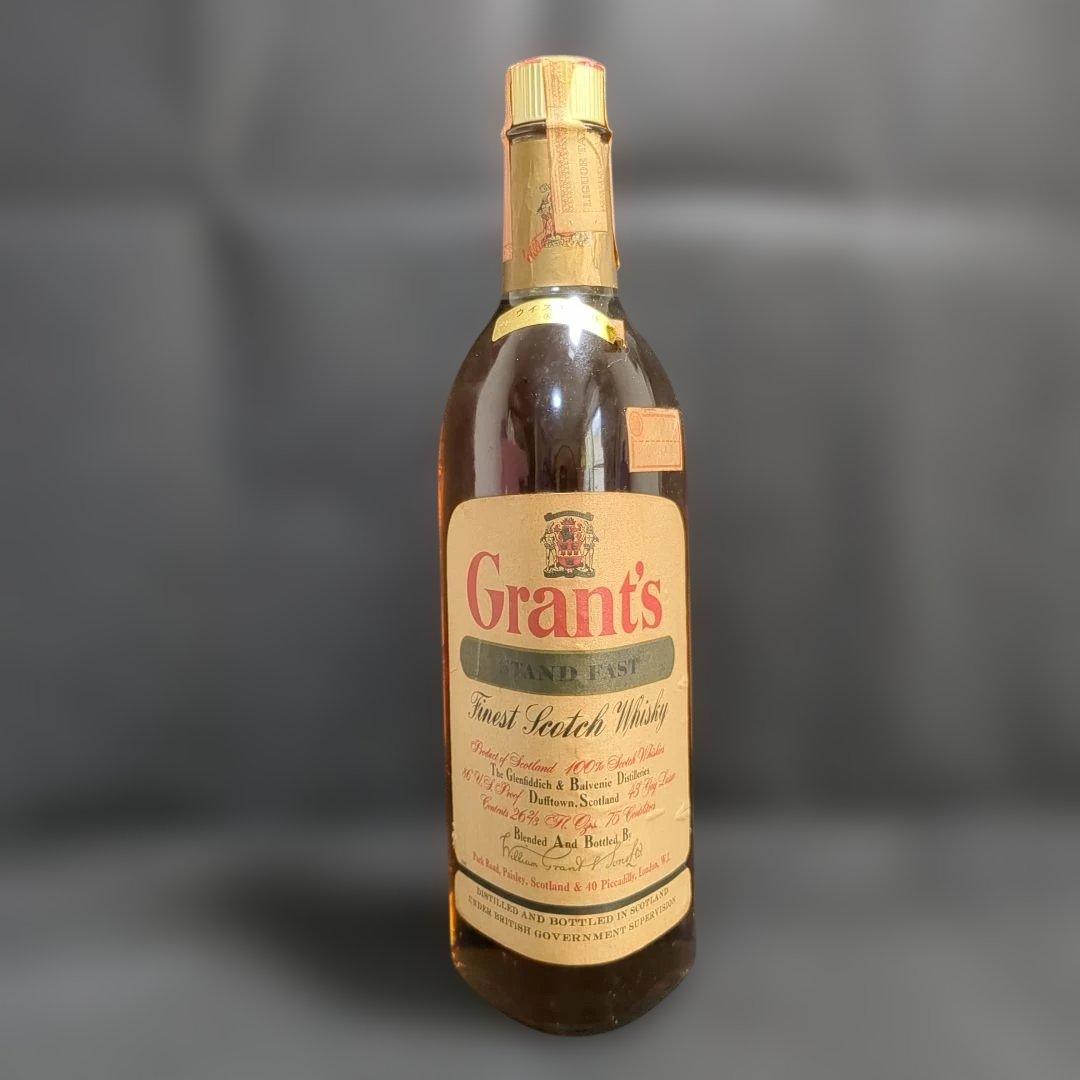 【未開封】 グランツ スタンド ファスト ウイスキー 古酒