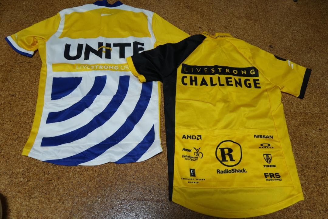NIKE LIVESTRONG ランスアームストロングTREK　サイクルジャージ