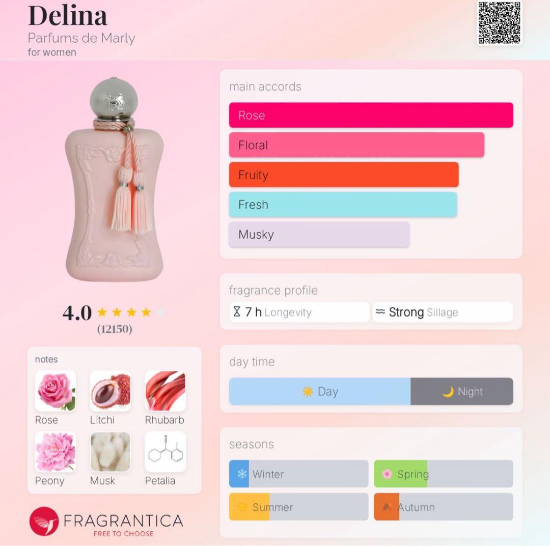香水(女性用) OAKCHA MADAME ROSE 50ml / DELINA